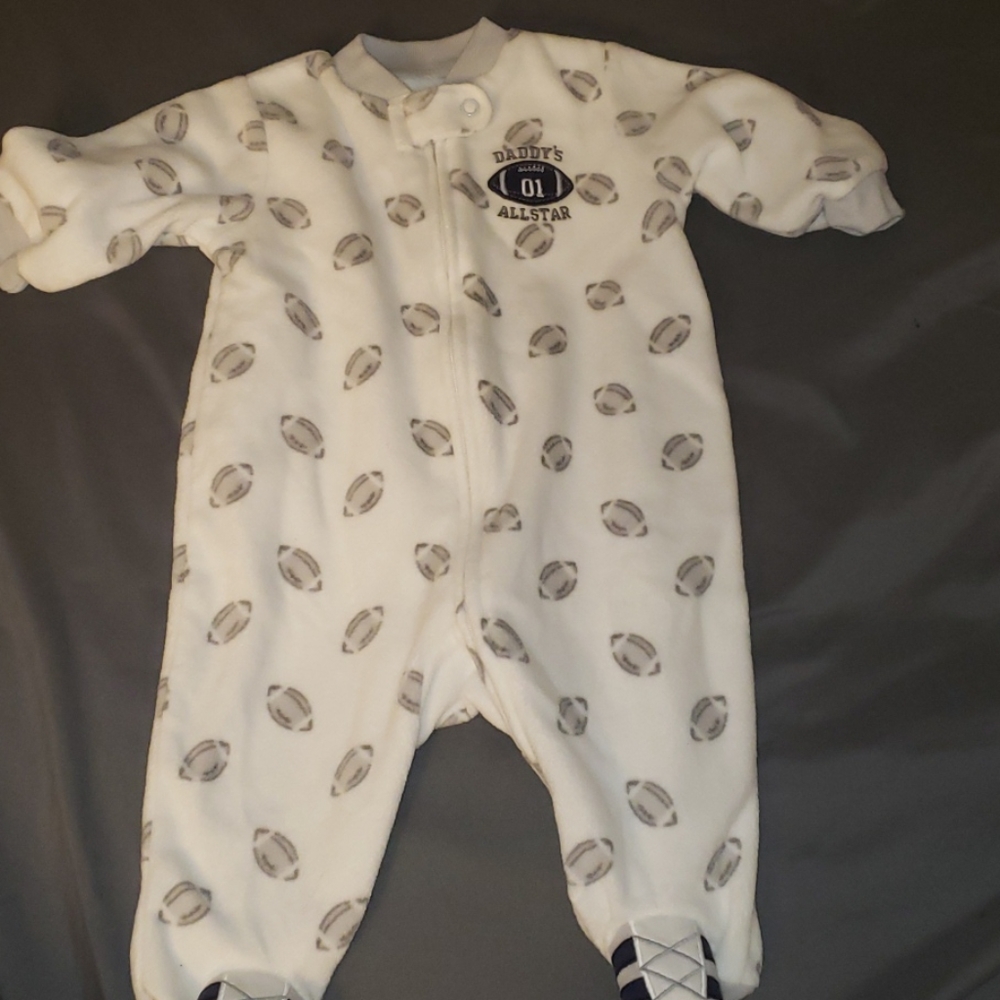 Fleece "Daddy's Allstar" sleeper